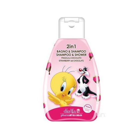 Looney Tunes Titti E Silvestro 2 In 1 Bagnoschiuma & Shampoo 750Ml