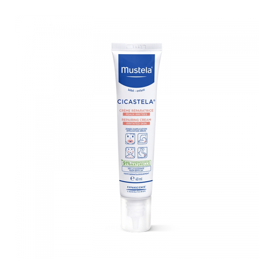 Mustela Cicastela Crema Riparatrice Per Neonati E Bambini 40 Ml