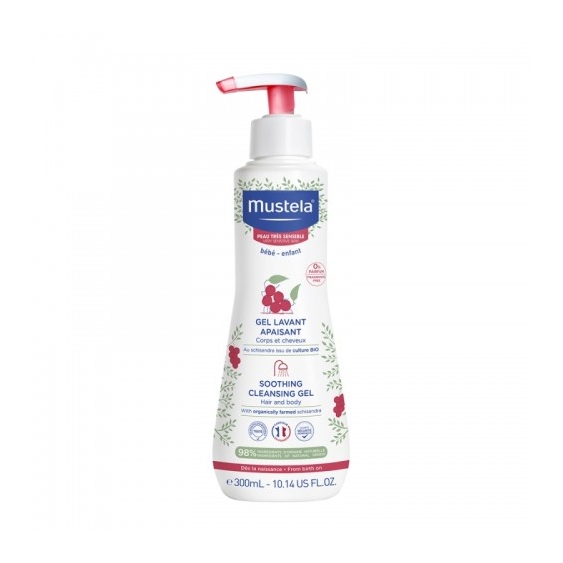 Mustela Gel Lavant Apaisant Gel Detergente Lenitivo 300 Ml