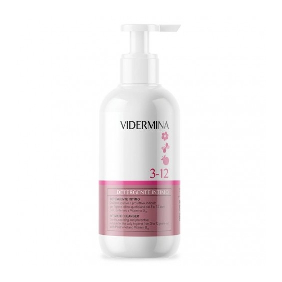 Vidermina 3-12 Detergente Intimo Per L'Età Pediatrica 250 Ml