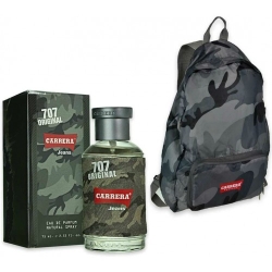 Carrera Cofanetto Regalo Uomo Jeans 707 Camouflage Edp 75 Ml + Zainetto