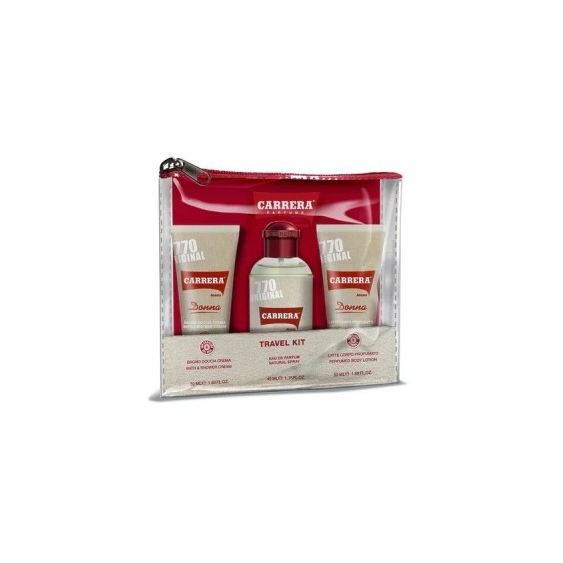 Carrera Cofanetto Regalo Donna Jeans 770 Edp 40 Ml + Latte Corpo 50 Ml + Gel Doccia 50 Ml
