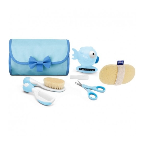 Chicco Il Mio Primo Beauty Set Igiene Per Bambini Colore Azzurro