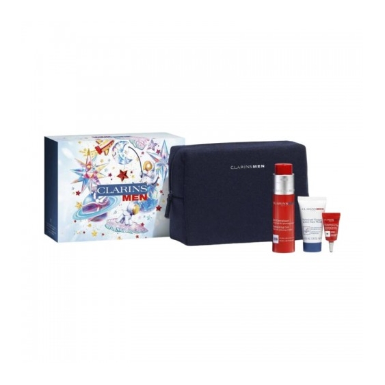 Clarins Routine Energizzante Clarinsmen Cofanetto Regalo Per Uomo