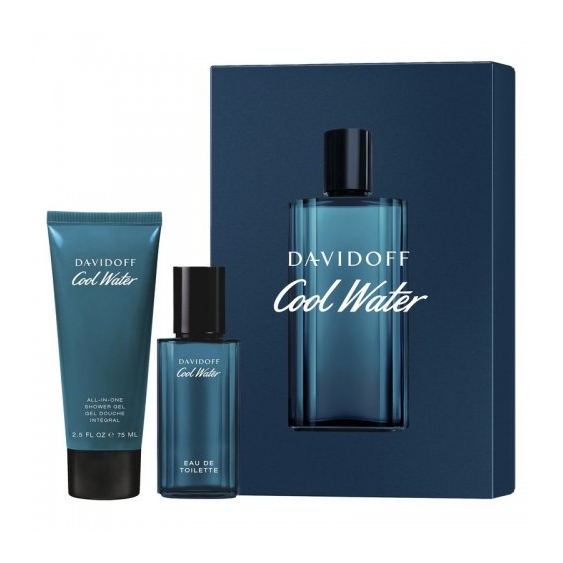 Davidoff Cofanetto Cool Water Eau De Toilette Uomo 45 Ml + Gel Doccia 75 Ml