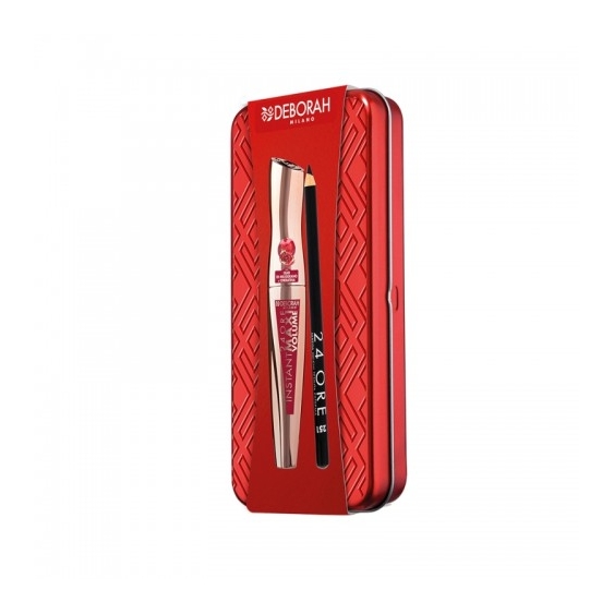 Deborah Kit Latta N.04 Mascara Instant Maxi Volume Melograno + Matita Occhi 24H