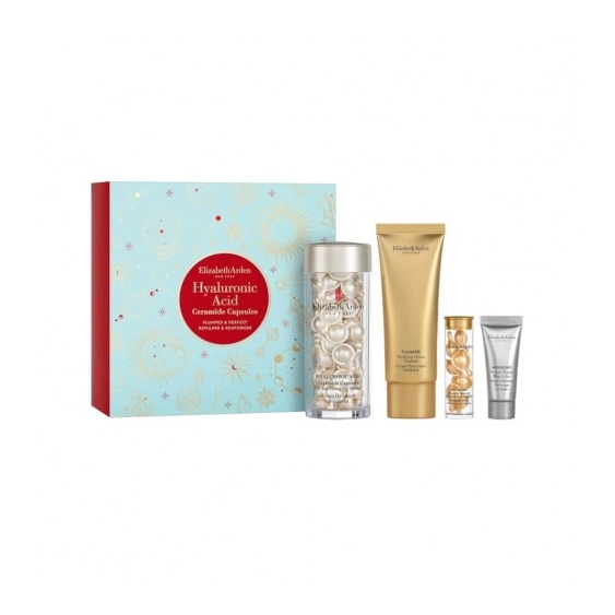 Elizabeth Arden Cofanetto Hyaluronic Acid Ceramide Capsules Siero Idratante Rimpolpante