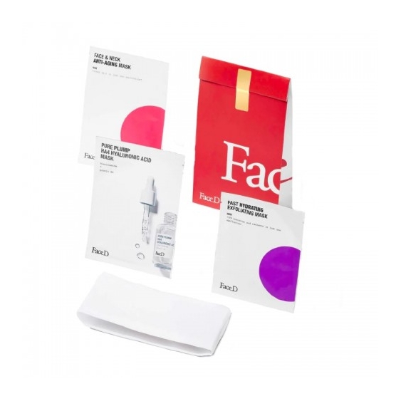 Face D Mask Kit Christmas Cofanetto Benessere