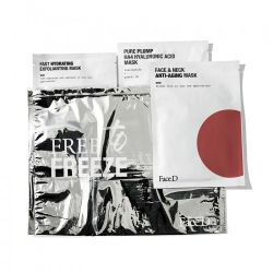 Face D Free To Freeze Bag 3 Maschere Esfolianti Antiage