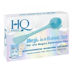 Hq Kit Magic In A Bubble Maschera Purificante + Bacchetta Esfoliante + Fascia Skincare