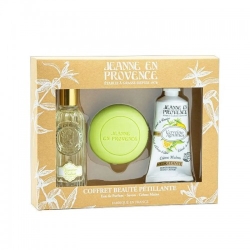 Jeanne En Provence Cofanetto Verveine Cédrat Edp Donna 60 Ml Spray + Crema Mani 75 Ml + Sapone Solido 100 G