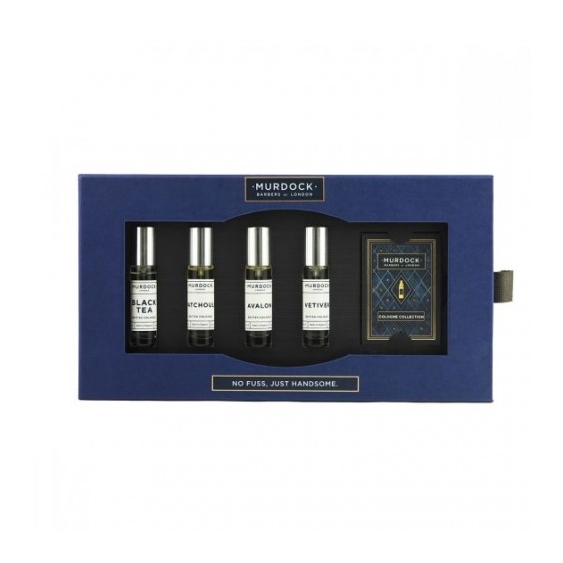 Murdock Cofanetto Colonie Black Tea 10 Ml + Vetiver 10 Ml + Avalon 10 Ml + Patchouli 10 Ml