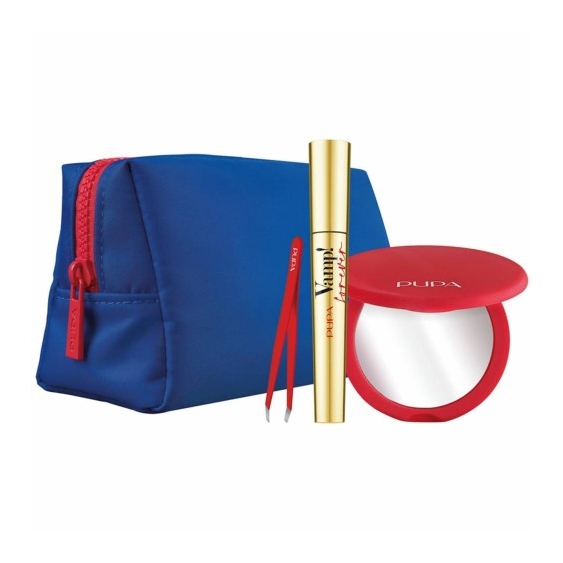 Pupa Kit Vamp Forever & Mirror And Tweezers Mascara + Pinzetta + Specchio