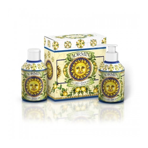 Rudy Cofanetto Le Maioliche Taormina Bagno Doccia 250 Ml + Crema Corpo 250 Ml