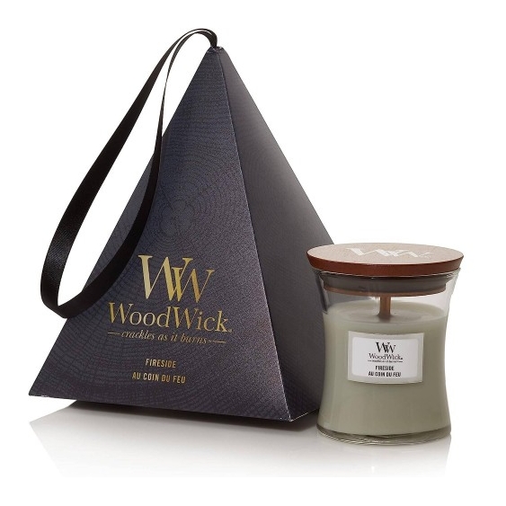 Woodwick Au Coin Du Feu Fireside Kit Regalo Candela Profumata
