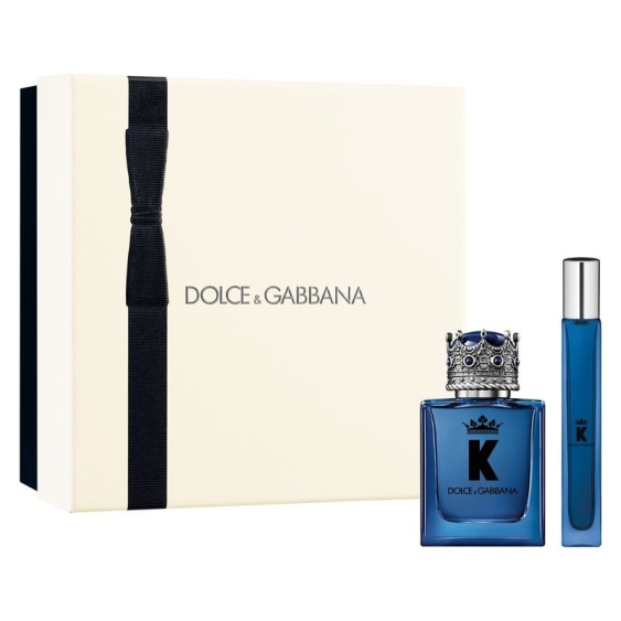 Dolce & Gabbana K Eau De Parfum 50 ml + Travel Spray 10 ml Cofanetto