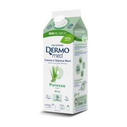 Dermomed Purezza Crema Di Sapone Mani All'Aloe Ecoricarica Da 900 Ml