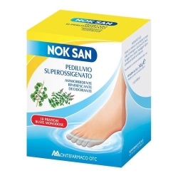 Montefarmaco Nok San 10 Bustine Pediluvio Ossigenato 250 G