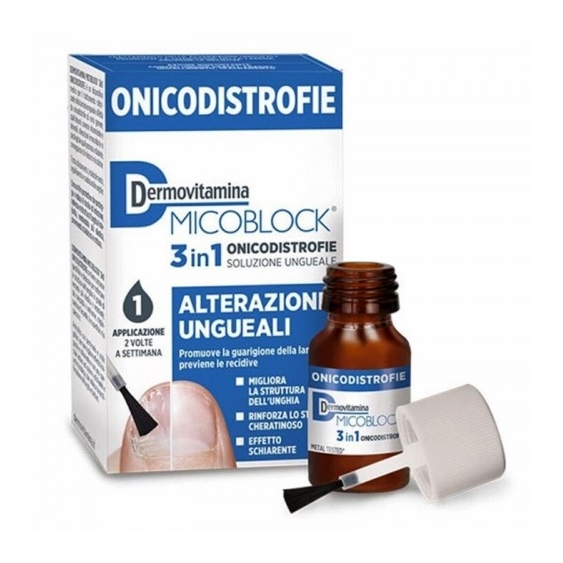 Pasquali Dermovitamina Micoblock 3 In 1 Trattamento Alterazioni Ungueali 7 Ml
