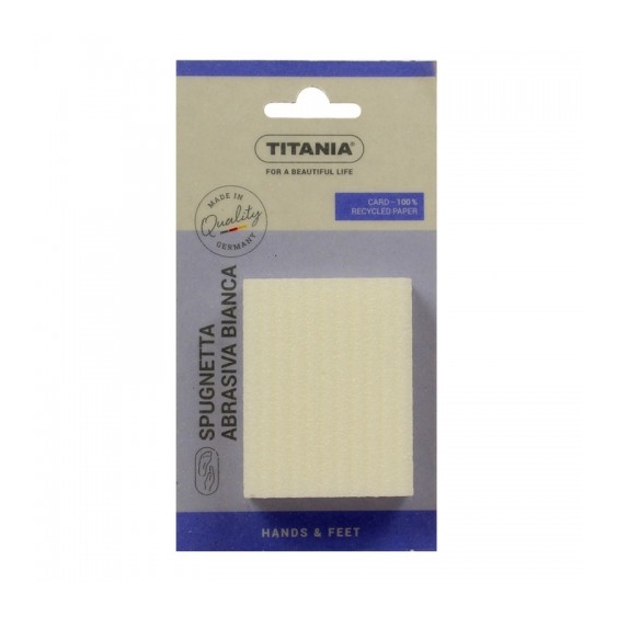 Titania Spugnetta Abrasiva Bianca 3000/3