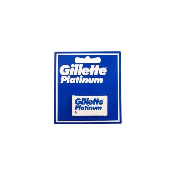 Gillette Lame Per Rasoio Platinum 1 Confezione Da 5 Lamette
