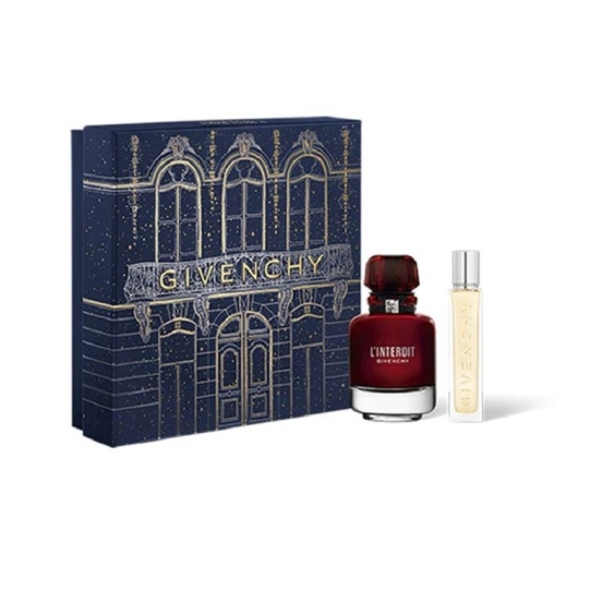 Givenchy L'Interdit Rouge Eau De Parfum 50 ml + Travel Spray 12,5 ml Cofanetto