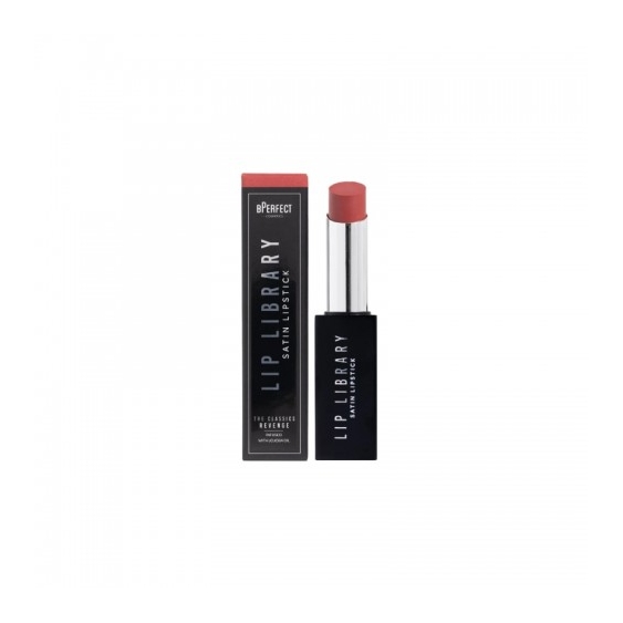 Bperfect Lip Library Satin Lipstick Rossetto Satinato Revenge