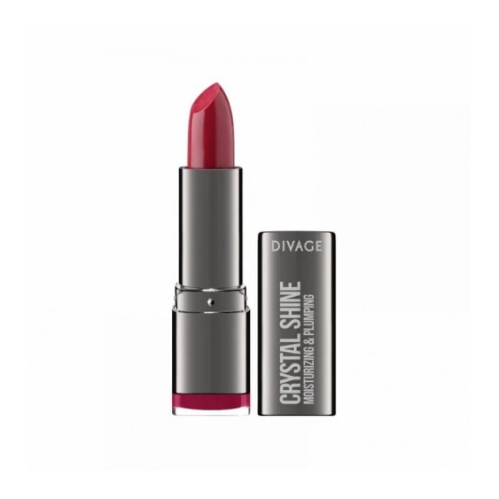Divage Lipstick Crystal Shine Rossetto Setoso E Leggero N.09 Cherry Love