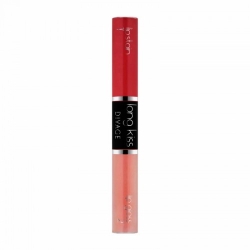 Divage Long Kiss Lipstick 2 In 1 Rossetto E Lucidalabbra N.09 Orange