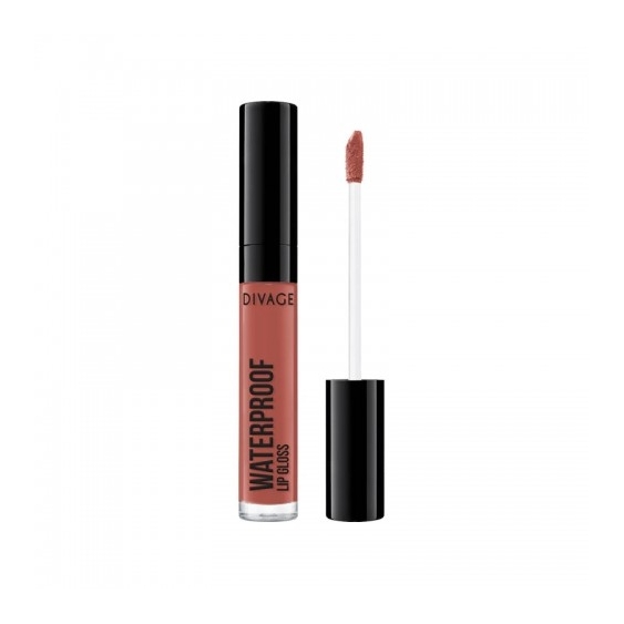 Divage Waterproof Lip Gloss N.06 Light Brown
