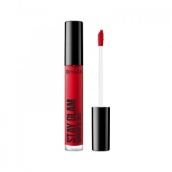 Divage Stay Glam Mirror Gloss Lucidalabbra N.03 Dark Red