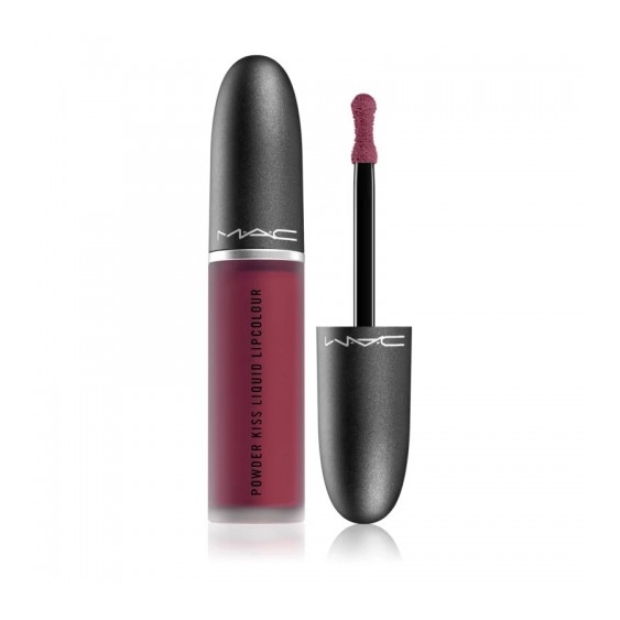 Mac Cosmetics Powder Kiss Liquid Lipcolour Tinta Labbra Burning Love