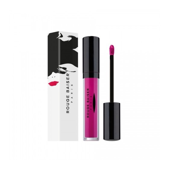 Rouge Baiser Laque À Lèvres Intensément Mat Rossetto Liquido N. 814 Violet