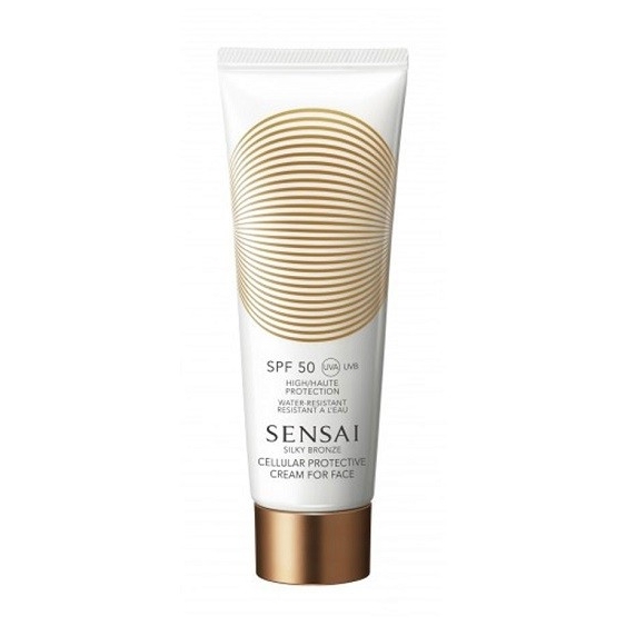 Sensai Silky Bronze Cellular Protective Cream For Face Spf 50 50ML