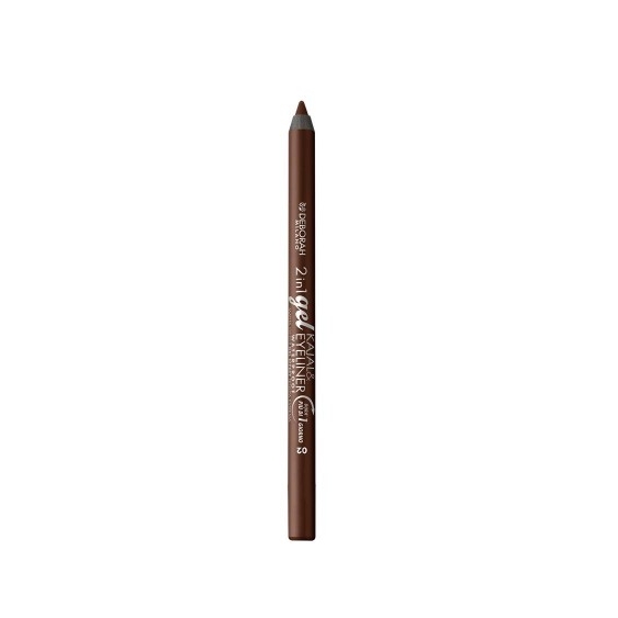 Deborah Matita 2 In 1 Gel Kajal & Eyeliner N. 02 Brown