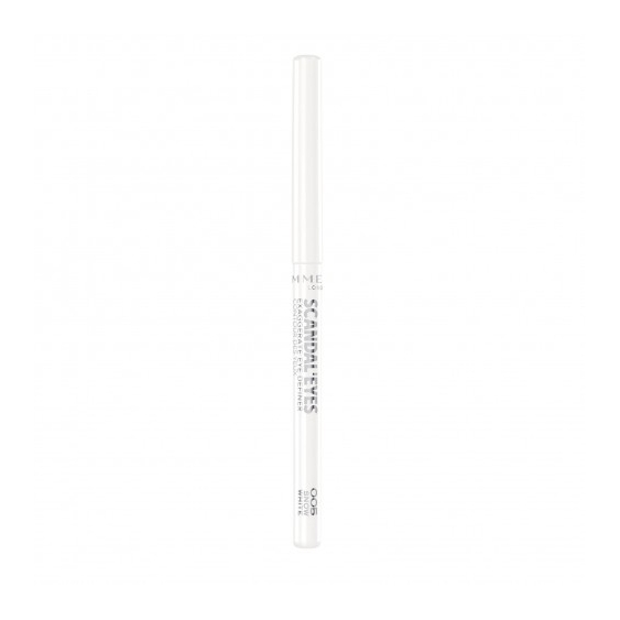 Rimmel Scandaleyes Exaggerate Matita Occhi Automatica Waterproof N.005 White Snow
