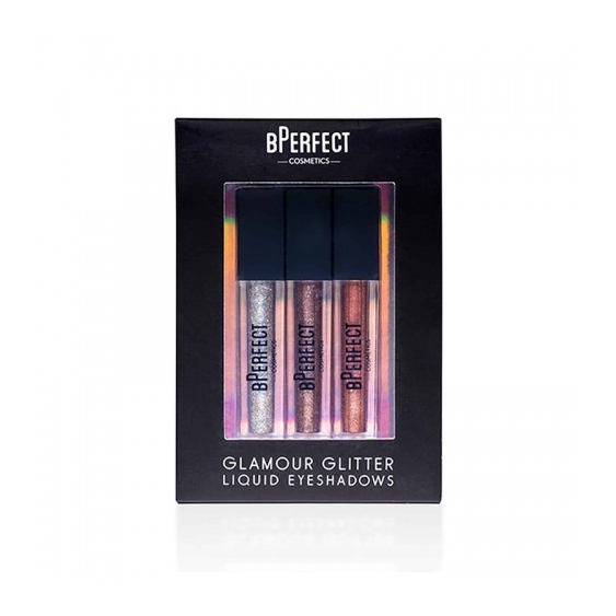 Bperfect Glamour Glitter Liquid Eyeshadow Trio Set Di Ombretti Liquidi