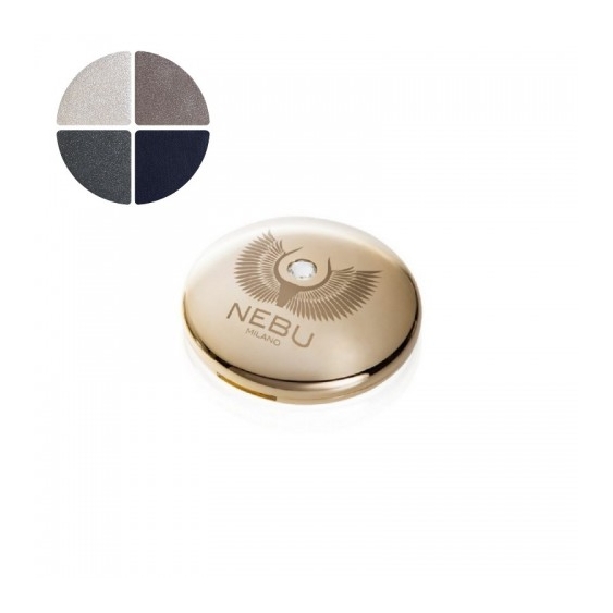 Nebu Diamond Eyes Quad Pallette Gold N. 403 Smoke Of Purity