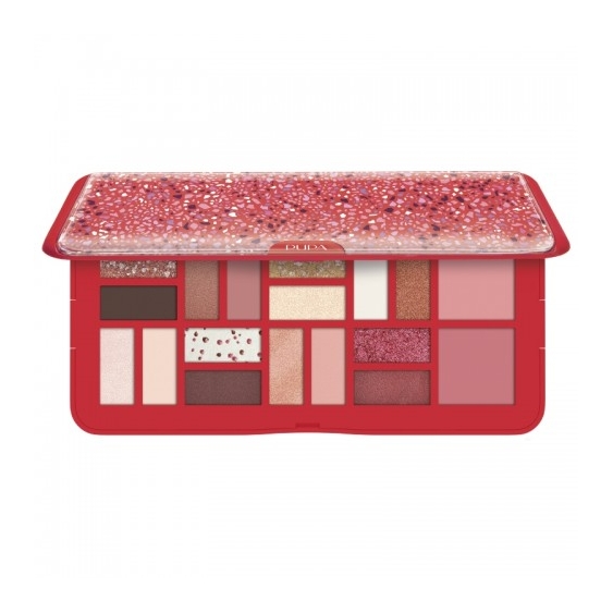 Pupa L Stoneland Palette Multifinish N. 004 Red