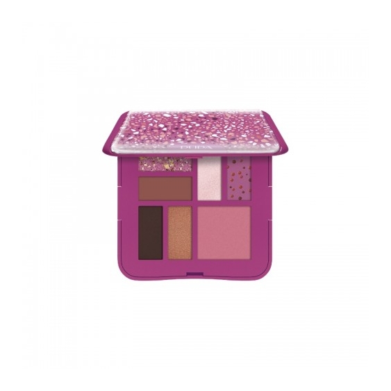 Pupa S Stoneland Palette Multifinish N. 006 Cyclamen