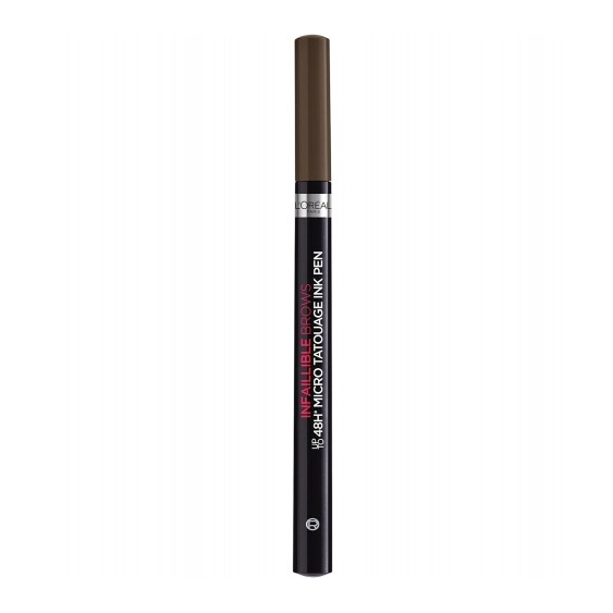L'Oreal Paris Infallible Brows Micro Tatouage Pennello Sopracciglia N. 109 Ebony