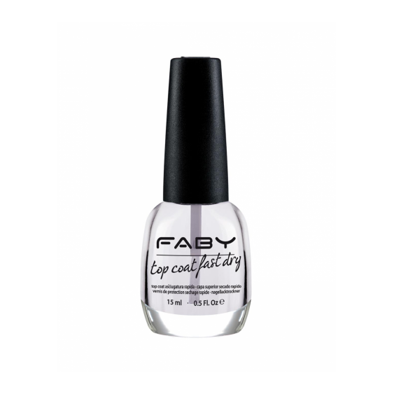 Faby Top Coat Fast Dry Top Coat 15 Ml