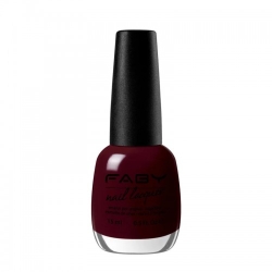 Faby Nail Lacquer Smalto Unghie Rouge Foncé