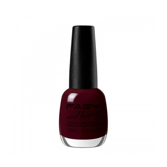 Faby Nail Lacquer Smalto Unghie Rouge Foncé