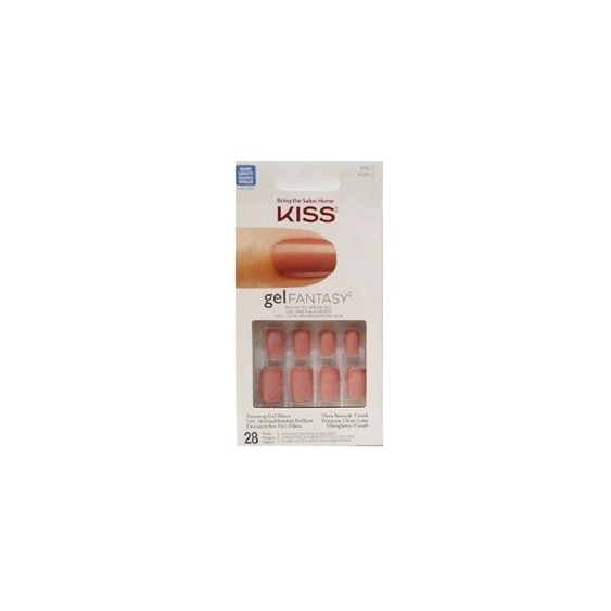 Kiss Gel Fantasy 28 Unghie Artificiali Colorate Kgn12C