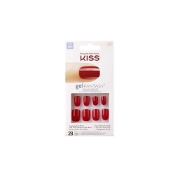 Kiss Gel Fantasy 28 Unghie Artificiali Colori Assortiti