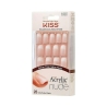 Kiss Salon Acrylic Nude French Nails 28 Unghie Artificiali Kan03C