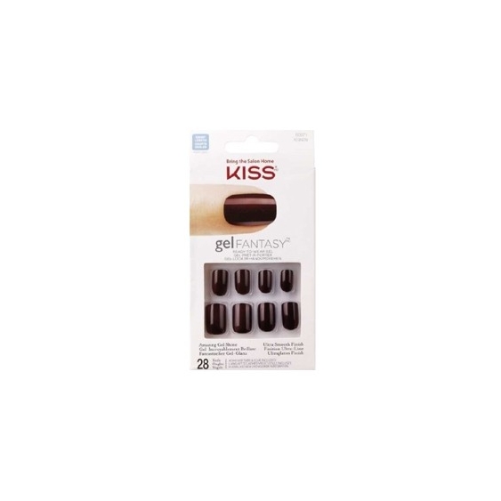 Kiss Gel Fantasy 28 Unghie Artificiali Effetto Gel Colori Assorititi