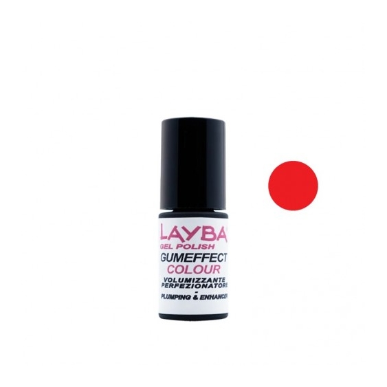 Layla Layba Gumeffect Colour Smalto Gel N. 10 Red-Y