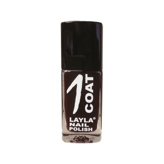 Layla 1 Coat Nail Polish Smalto 11 Lady Brown